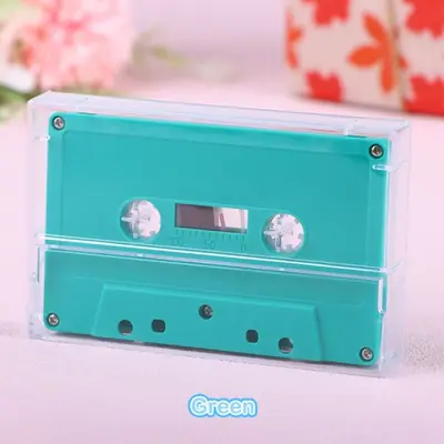 Image de Boîte de Rangement Transparente pour Cassettes Audio