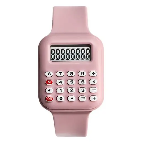 Image de Montre Calculatrice LED pour Enfants - Design Animé & Sportif