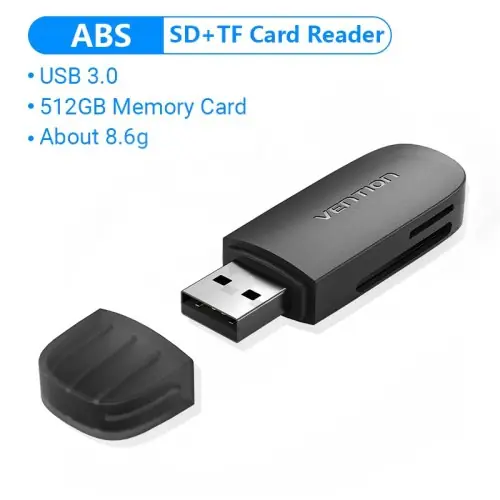 Image de Lecteur USB-C SD/MicroSD Rapide