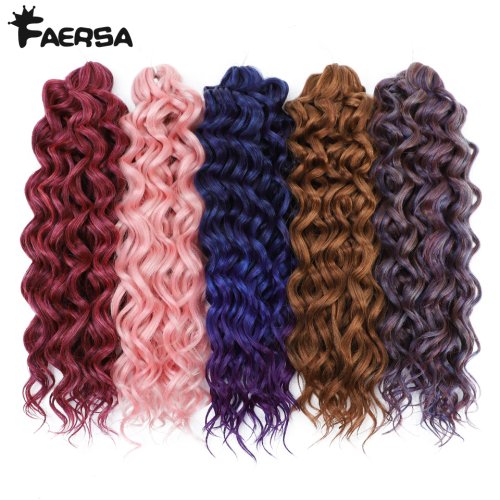 Imagen de Extensiones de Cabello Rizado Sintético - Ondas Profundas y Afro