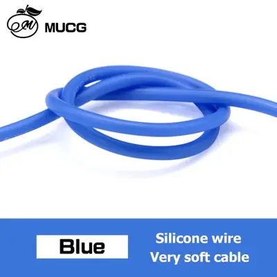 Image de Fils Électriques Silicone 11 Couleurs - Ultra Doux & Résistant à la Chaleur