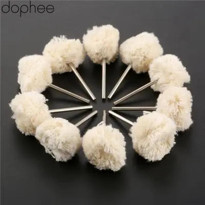 Image de Roues de Polissage en Laine 22mm - Lot de 10 Pièces