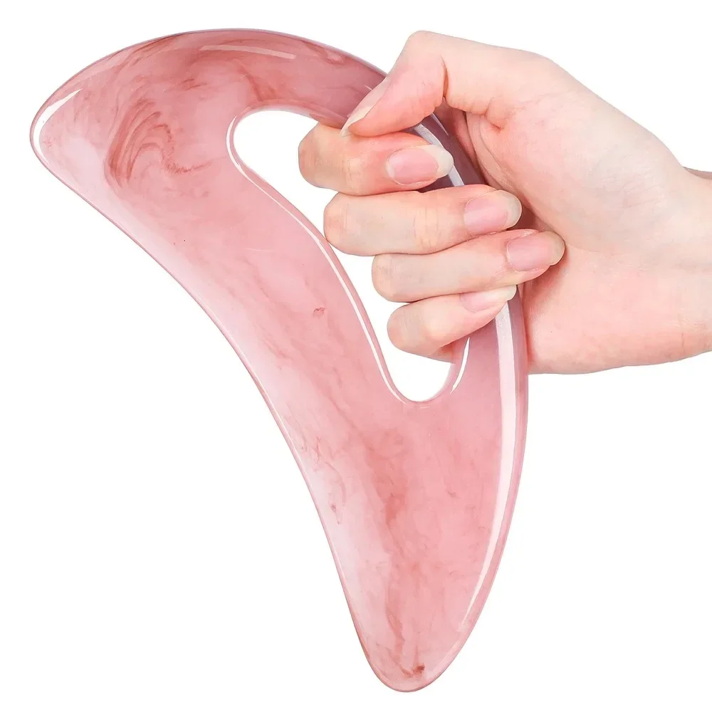 Afbeelding van Natuurlijke Gua Sha Massage Tool voor Nek, Rug, Lichaam, Benen en Voeten – Traditionele Acupunctuur Schrapende Hulpmiddel