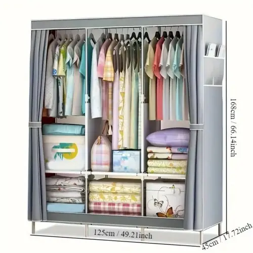 Image de Armoire de Rangement Multicouche - Design Élégant & Robuste