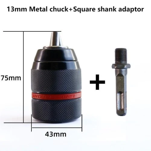 Chuck Square Shank