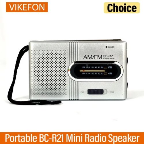 BC-R21/961/962 Miniradio AM FM Batterij-aangedreven draagbare radio Beste ontvangst Langste duurzaam voor hardlopen Wand