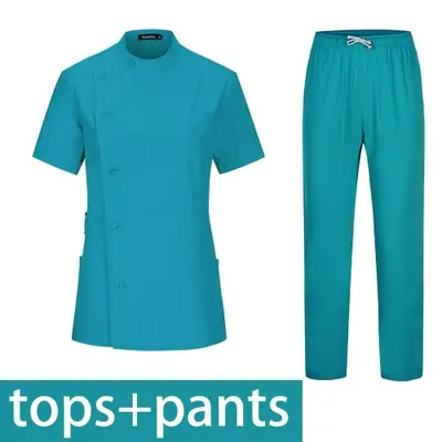 Image de Tenue de travail femme spa & beauté - Vêtements chirurgicaux courts