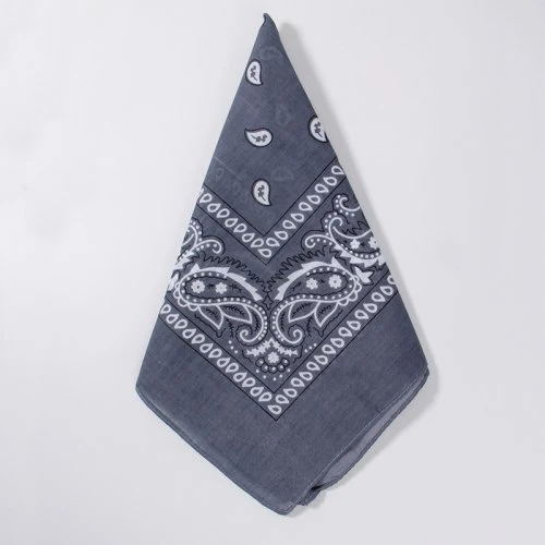 Bandana gris oscuro