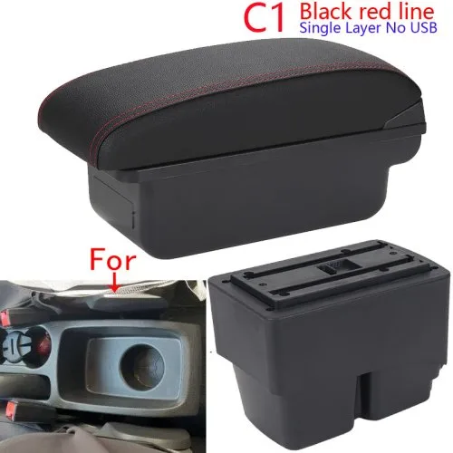 C1 schwarz rot NO USB