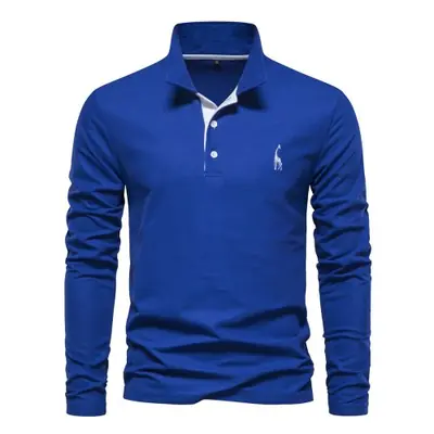 Image de Polo Homme Brodé Cerf - Élégant & Tendance 2023