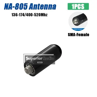 Image de Antenne Double Bande SMA Femelle pour Talkie-Walkie Baofeng UV-5R