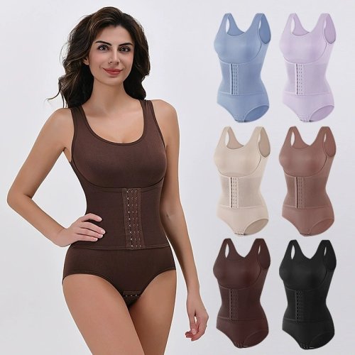 Afbeelding van Natuurlijke en comfortabele bodyshaper voor vrouwen met rits en taillecontrole – perfecte vormgeving en slankere lijn