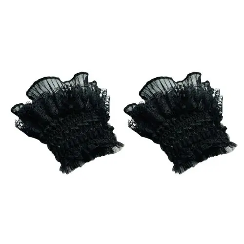 Image de Poignets Gothiques Lolita - Accessoire de Cosplay Élégant