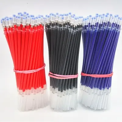 Image de Recharges de stylo gel 0,5mm - Noir, Bleu, Rouge