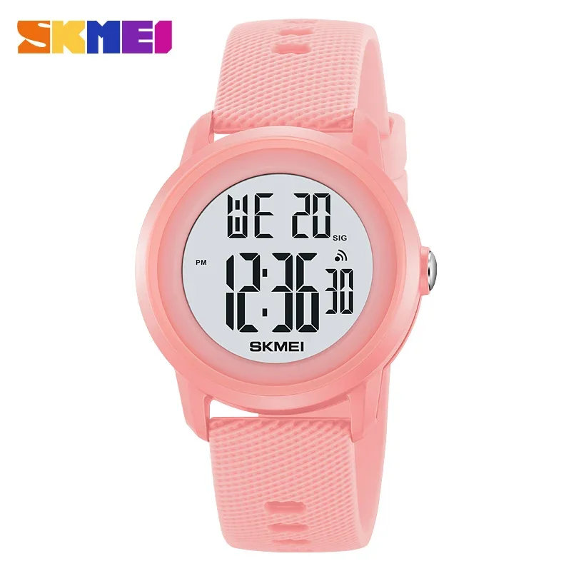 Immagine di SKMEI 2218 Orologi digitali di lusso per donna Uomo Sport impermeabile Display a LED Orologi da polso da donna per uomo Allarme Reloj De Mujer 1893