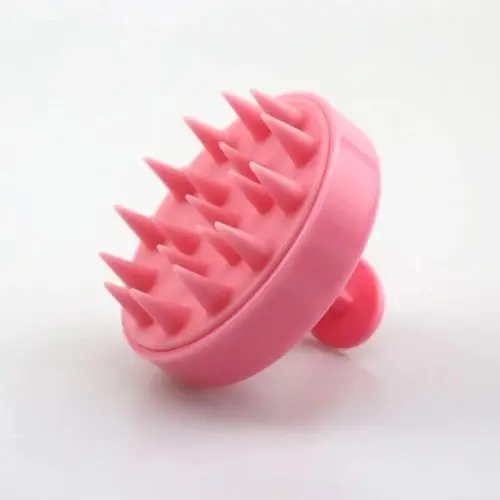 Image de Brosse de Massage pour Cuir Chevelu en Silicone