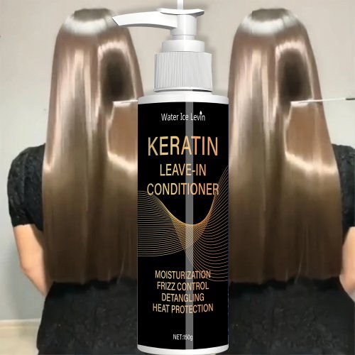 Bild von Natürlicher Leave-In-Conditioner mit Keratin und Kokosnussöl – Intensive Feuchtigkeitspflege, Frizz-Kontrolle, Hitzeschutz & Haarstarkung