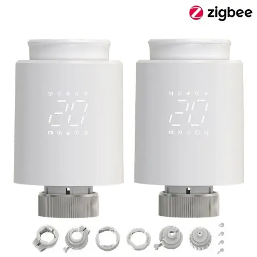 2PCS Zigbee TRV