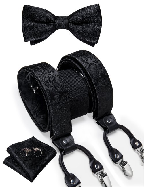 Afbeelding van Stijlvolle Heren Set: Bretels & Accessoires