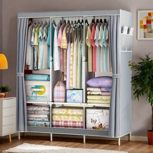 Image de Armoire de Rangement Multicouche - Design Élégant & Robuste