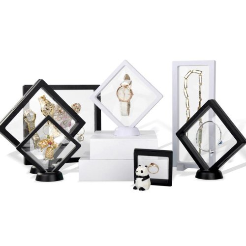Image de Boîte de Rangement Transparente pour Bijoux