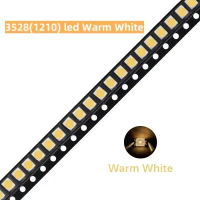 Image de LED SMD 3528 - 100 Pièces Multicolores