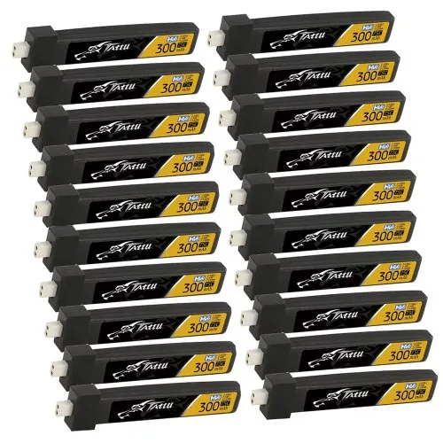 20 stuks 300mAh 1S