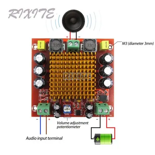 Image de Amplificateur Audio Mono 150W TPA3116D2 - Haute Puissance