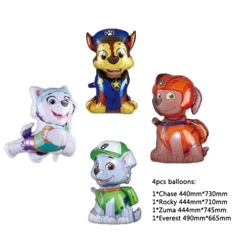 4pcs Globos A