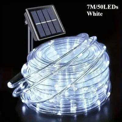 Guirlande Lumineuse Solaire Étanche - Décoration Extérieure