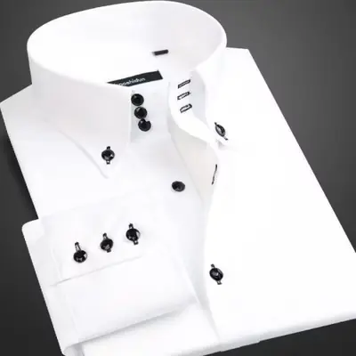 Image de Chemise Homme Coupe Coréenne - Élégante & Respirante