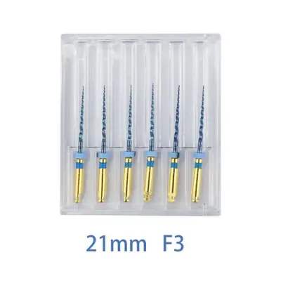Image de Kit de Limes Endodontiques Activées par Chaleur - 6 Pièces