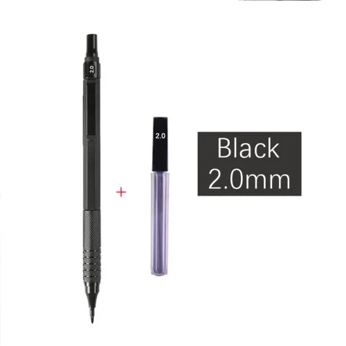 2.0mm zwart