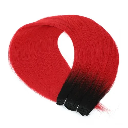 Ombré czerwony---L