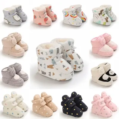 Image de Bottes d'Hiver pour Bébé - Chaudes & Colorées