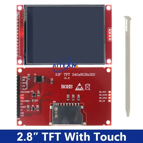 2.8 tft z dotykowy