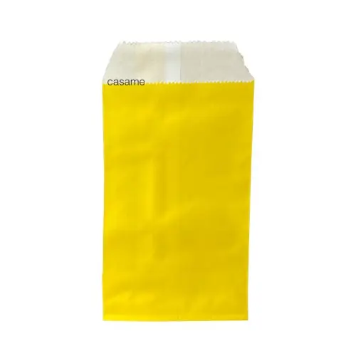 8x15cm jednolity żółty