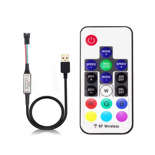 17 klawiszy DIY USB