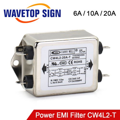 Immagine di Filtro di Alimentazione EMI CW4L2 per Macchine Laser