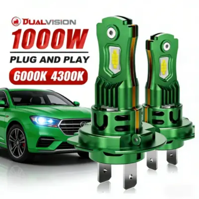 Image de Kit LED Phare Voiture 1000W H7/H4/H11 Canbus 6000K
