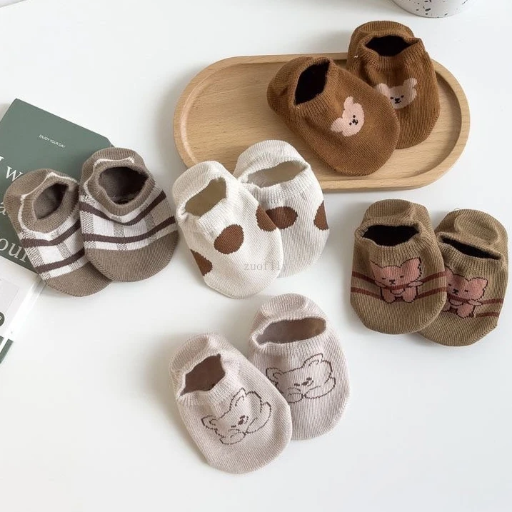 Afbeelding van Leuke Cartoon Beer Sokken voor Baby's en Peuters