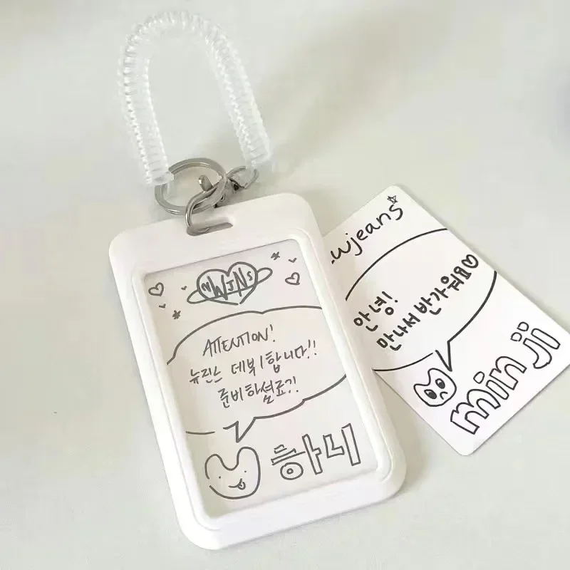 Imagen de Portatarjetas K-pop con Llavero - Funda Protectora para Fotos y Tarjetas