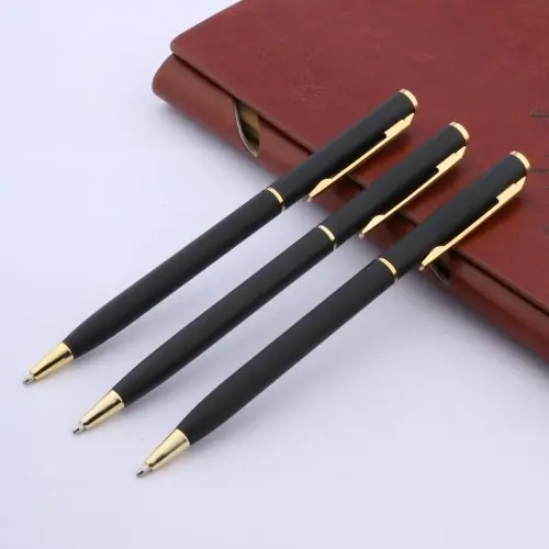 Image de Stylo Bille Luxe Noir Mat - Élégance & Précision