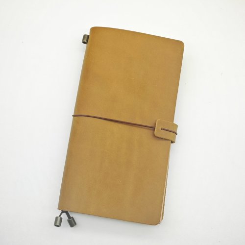 Bild von Handgefertigtes Leder-Reisetagebuch – Vintage-Design mit个人isierung