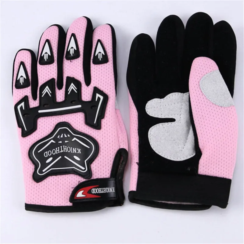 Immagine di TDPRO per bambini piccoli ragazzi bambini guanti da moto nylon cinque colori guanti protettivi per motocross professionali con dita intere