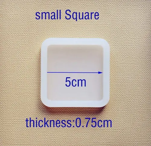 Image de Moules Silicone pour Résine - Carré, Rond, Ovale, Rectangle