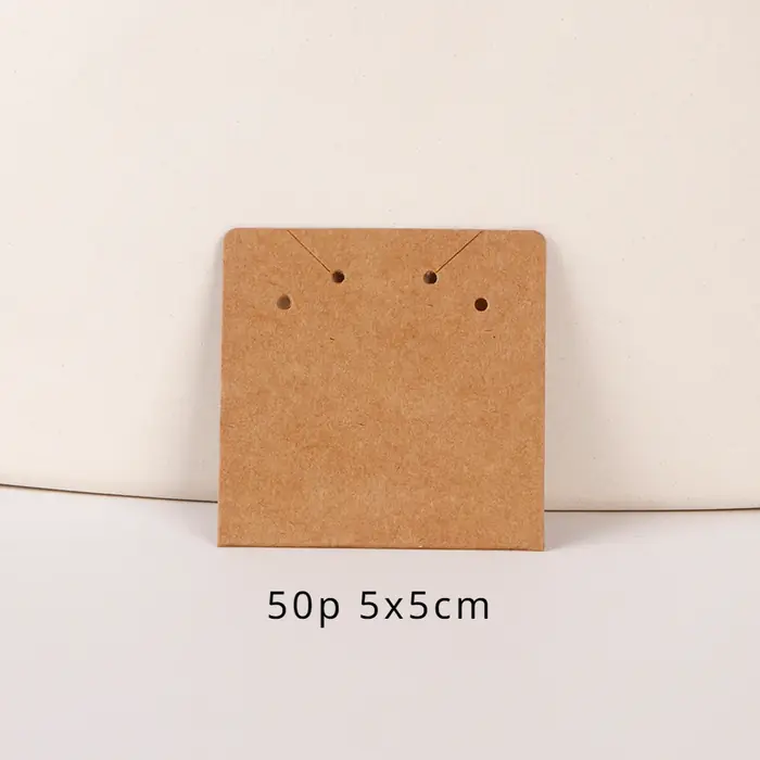 5x5cm brązowy karta