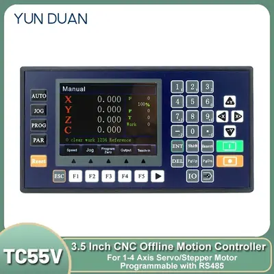 Image de Contrôleur de Moteur Pas à Pas 4 Axes - TC55V USB & RS485