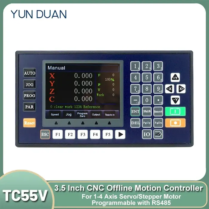 Image de Contrôleur de Moteur Pas à Pas 4 Axes - TC55V USB & RS485