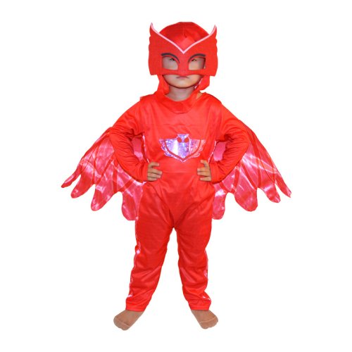 Imagen de Monos azules, rojos y verdes, disfraz de Cosplay de Pj de dibujos animados con máscara, héroe noctur...